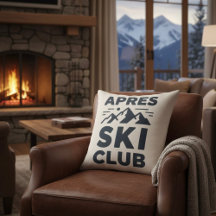 Apres Ski Club Berg Logo - Heren Winter Aangepast 