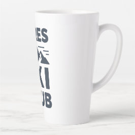 Apres Ski Club Berg Logo - Heren Winter  Latte Mok
