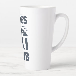 Apres Ski Club Berg Logo - Heren Winter Latte Mok