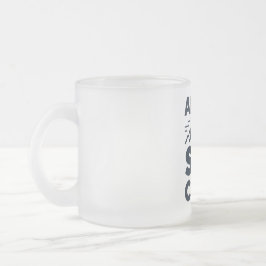 Apres Ski Club Berg Logo - Heren Winter  Matglas Koffiemok