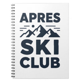 Apres Ski Club Berglogo - Heren Winter Collectie  Notitieboek
