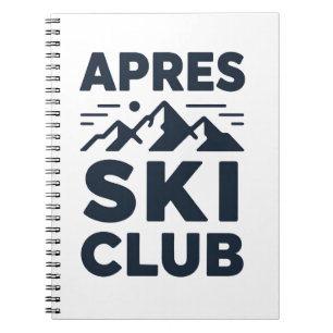 Apres Ski Club Berglogo - Heren Winter Collectie  Notitieboek