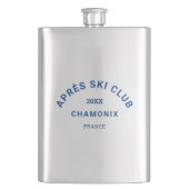 Après Ski Club Blue Winter Ski Resort Crest Flacon (Voorkant)