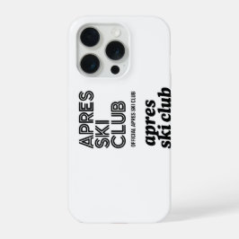 Apres Ski Club Coffee Mug – Winter Ski Lover Gift iPhone 15 Pro Case