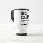 Apres Ski Club Coffee Mug – Winter Ski Lover Gift Reisbeker (Voorkant links)