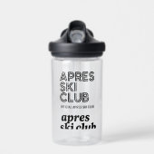 Apres Ski Club Coffee Mug – Winter Ski Lover Gift Waterfles (Voorkant)