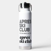 Apres Ski Club Coffee Mug – Winter Ski Lover Gift Waterfles (Voorkant)