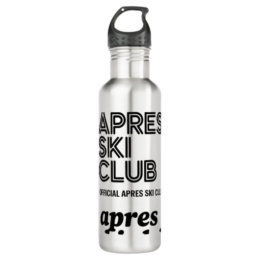 Apres Ski Club Coffee Mug – Winter Ski Lover Gift Waterfles (Voorkant)