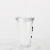 Apres Ski Club Mountain Logo - Custom Mens Winter  Acryl Drinkbeker (Rechts)