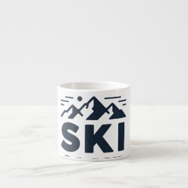 Apres Ski Club Mountain Logo - Custom Mens Winter  Espresso Kop