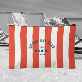 Apres Ski Club Red Stripe Aangepaste locatie Ski Etui