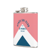 Après Ski Club Retro Roze Marine Reizen Heupfles (Links)