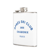 Après Ski Club Royal Blue Winter Ski Resort Crest Heupfles (Links)