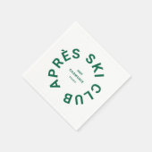 Après Ski Club Winter Groen Skigebied Crest Servet (Hoek)