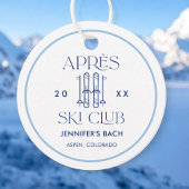 Apres Ski Club Winter Ski Bach-feest  Bedankjes Labels