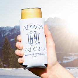 Apres Ski Club Winter Ski Bruidsfeest Feestartikel Seltzer Blikjeskoeler