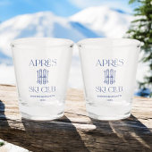 Apres Ski Club Winter Ski Meisjesuitje Shot Glas