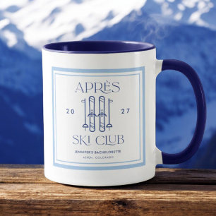 Apres Ski Club Winter Skiën Verlovingsfeest Mok