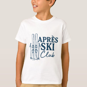 Apres Ski Club Wintersport Skiën T-shirt
