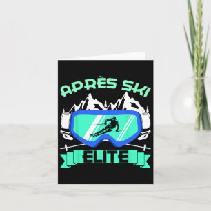 Apres Ski Elite Skiën Snowboarden Ski Bunny Ski Kaart