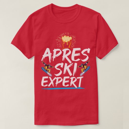 Apres Ski Expert T-shirt (Design voorkant)