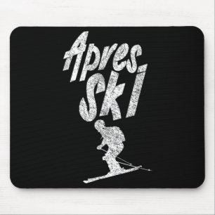 Apres Ski Feest Squad Crew Skiën Bier Skier Vakant Muismat