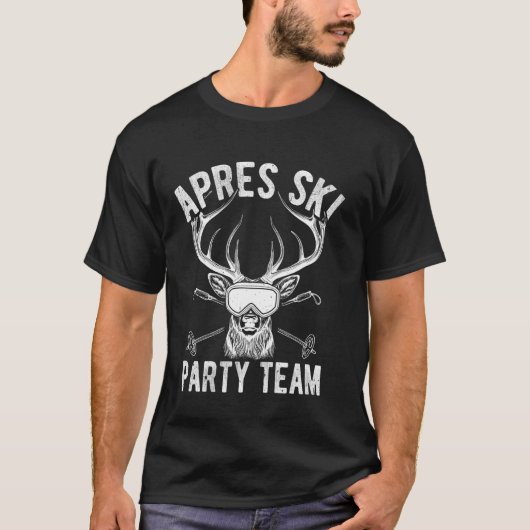 APRES SKI Feest TEAM Après-Ski Feest T-shirt (Voorkant)