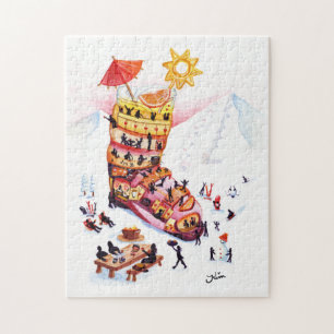 Après-Ski Fun Puzzle Legpuzzel