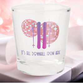 Apres Ski Funny Birthday Shot Glas