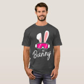 apres ski Funny Women party outfit ski Bunny for T-shirt (Voorkant volledig)