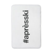 APRES SKI Hashtag Badmat (Voorkant Verticaal)