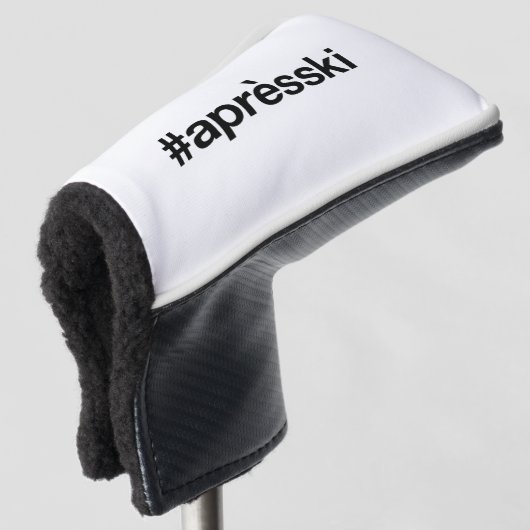 APRES SKI Hashtag Golfheadcover (3/4 voorkant)