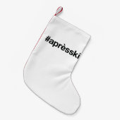 APRES SKI Hashtag Kleine Kerstsok (Voorkant (Hangend))