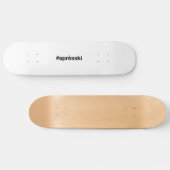 APRES SKI Hashtag Persoonlijk Skateboard (Horizontaal)