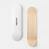 APRES SKI Hashtag Persoonlijk Skateboard (Voorkant)