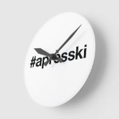 APRES SKI Hashtag Ronde Klok (Hoek)