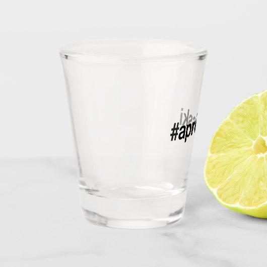 APRES SKI Hashtag Shot Glas (Links)