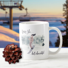 Apres-Ski Hot Chocolate voor haar Grote Koffiekop