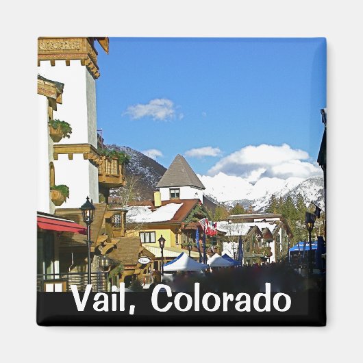 Apres Ski in Vail Magneet (Voorkant)