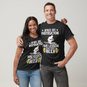 Apres-ski instructeur gratis les met elke bier S T-shirt (Unisex)