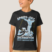 Apres Ski Instructor Skiing _1  T-shirt (Voorkant)