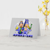 Après-ski Kaart (Gele Bloem)