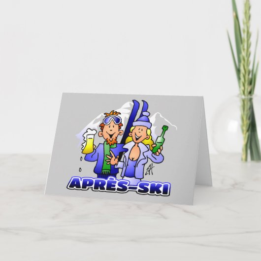Après-ski Kaart (Voorkant)