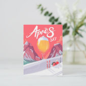 Apres Ski Kaart (Staand voorkant)