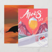 Apres Ski Kaart (Voorkant / Achterkant)
