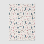 Après Ski Kerstcadeau Roze Champagne Tissuepapier (Voorkant)