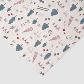 Après Ski Kerstcadeau Roze Champagne Tissuepapier (Detail)