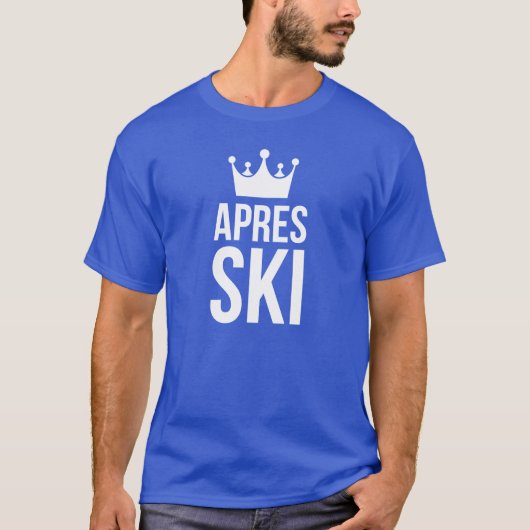 Apres Ski King T-shirt (Voorkant)
