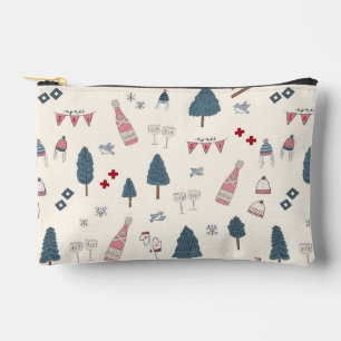 Apres Ski Liefhebber Cadeau Winter Roze Champagne Etui