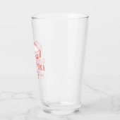Apres ski meidenfeest roze glas (Links)